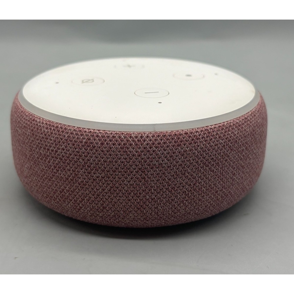Amazon Echo Dot 3rd Gen Smart Speaker Plum - UNIT ONLY - Tested